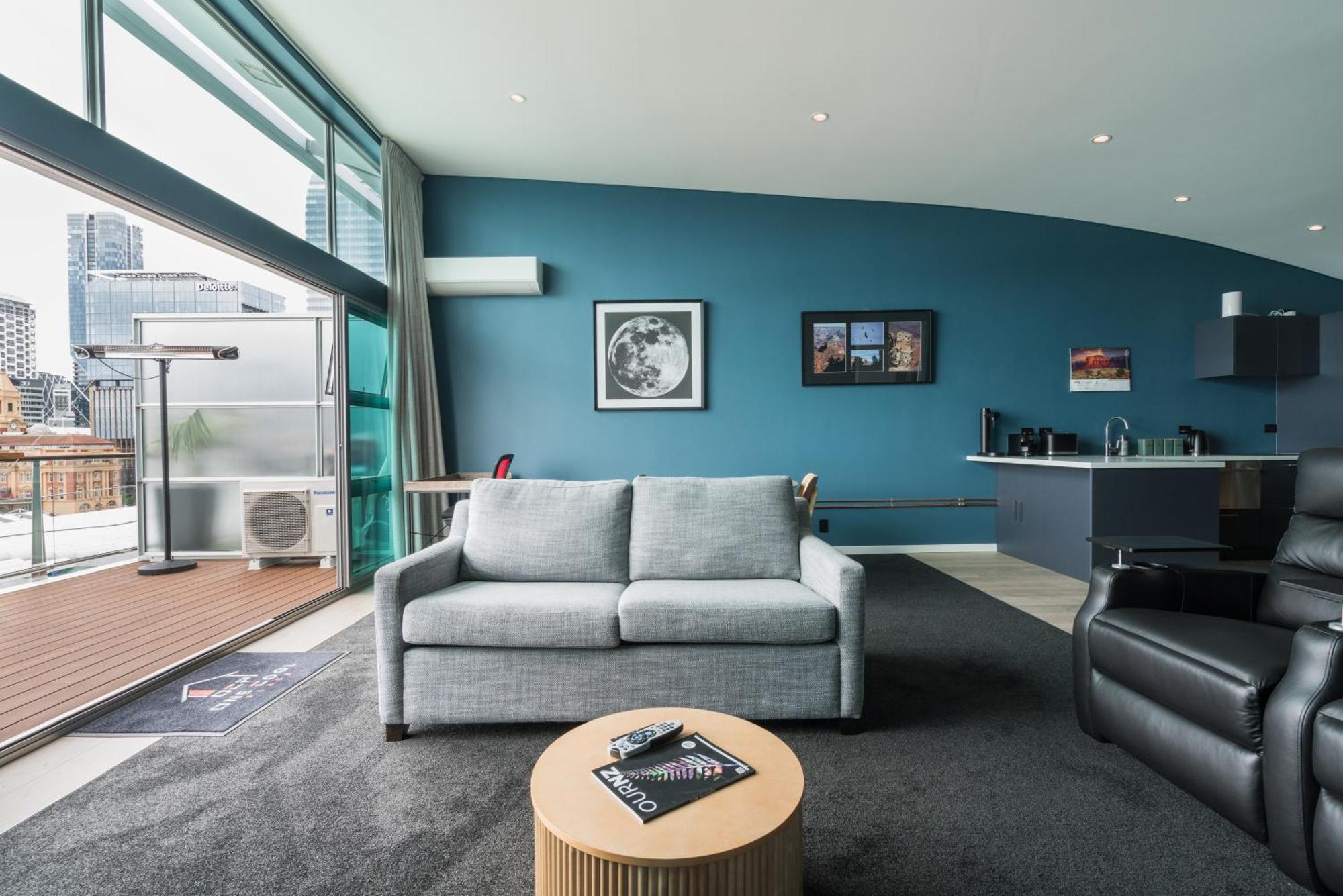 Penthouse Apartment With Stunning Harbour Views Auckland Exteriör bild